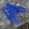 Vera Tucci TIFFANY G01 Leather Multi Button Glove Blue